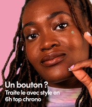 24 Patchs Boutons holo