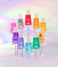 10 x gels mains nettoyants