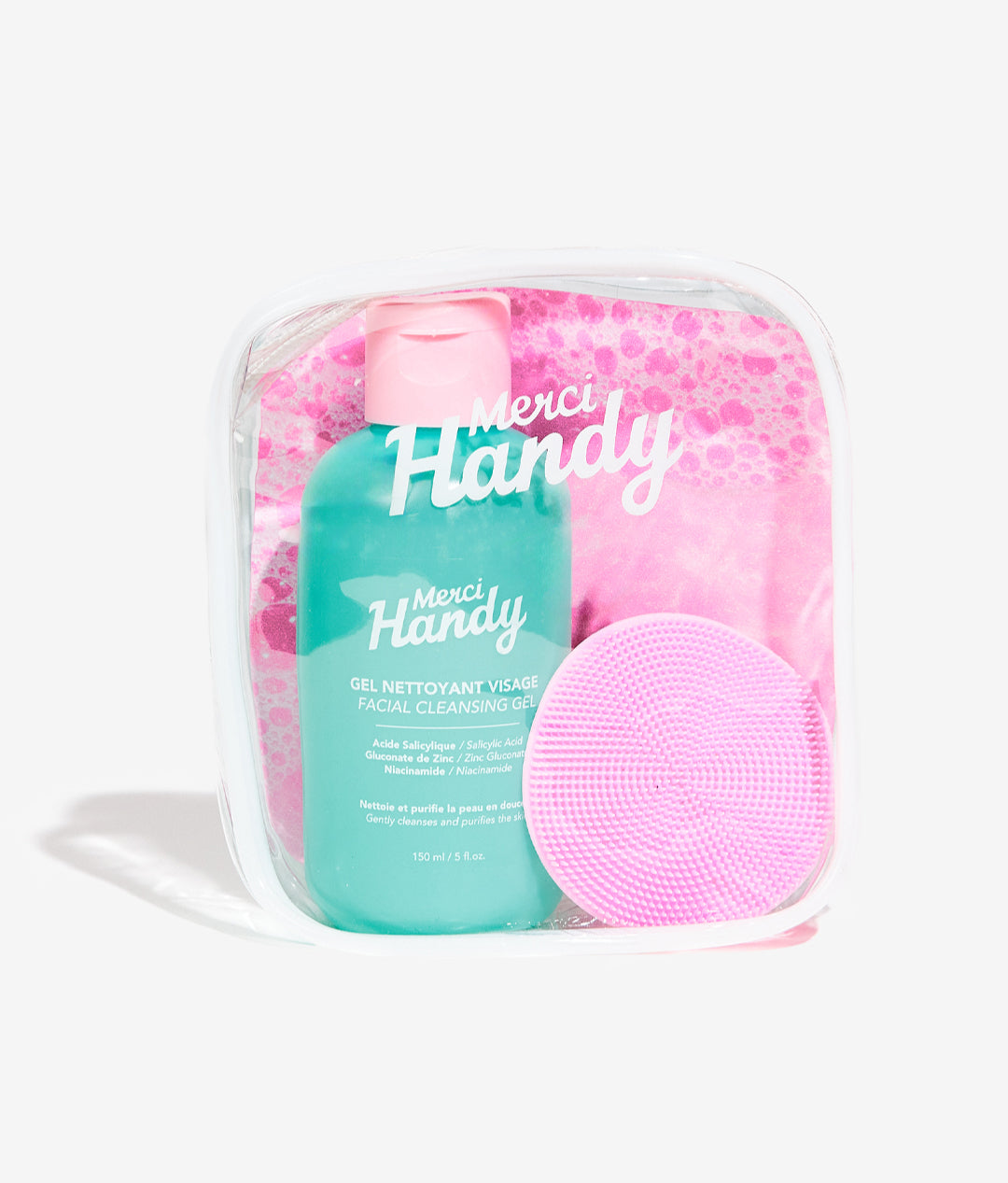 Face Cleansing Gel + Exfoliating Brush