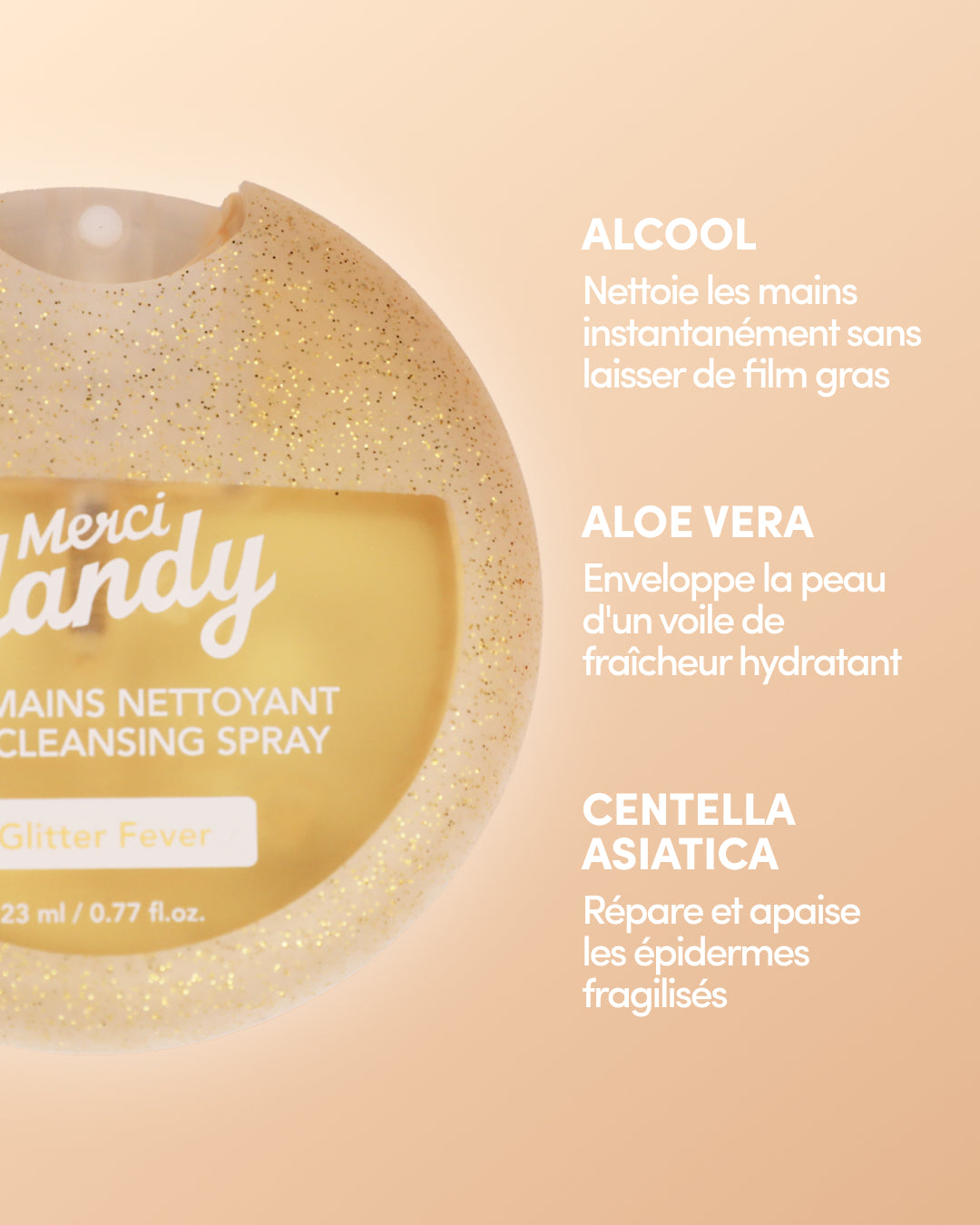 Glitter Fever Hand Cleansing Spray