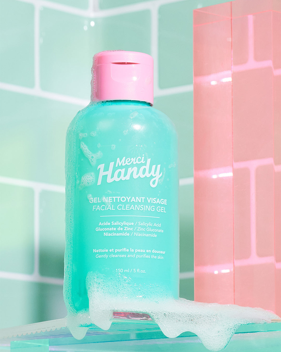 Face Cleansing Gel + Exfoliating Brush