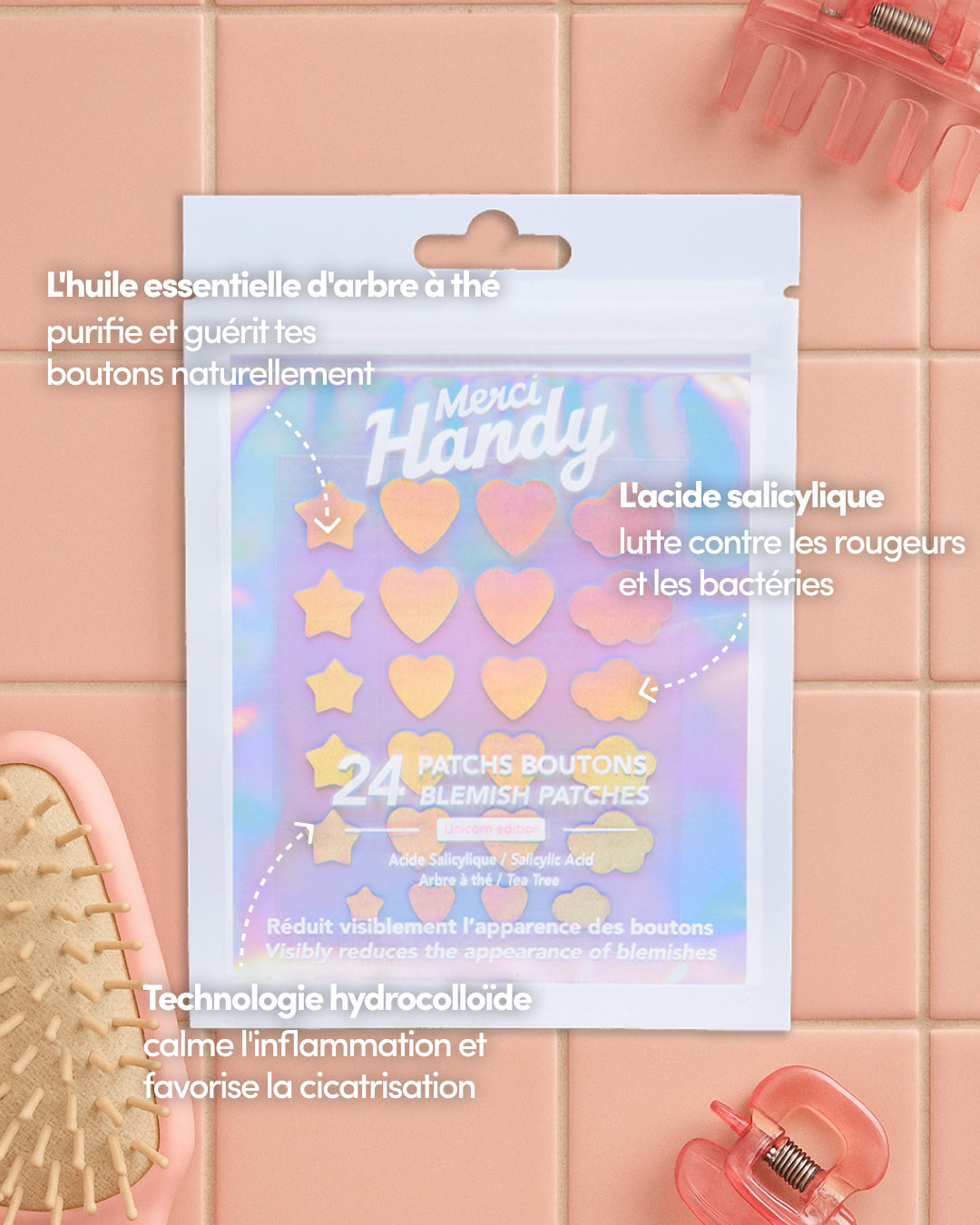 24 Pimple Patches Unicorn Edition