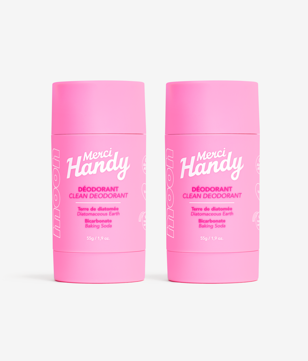 MOON Deodorant Pack x 2