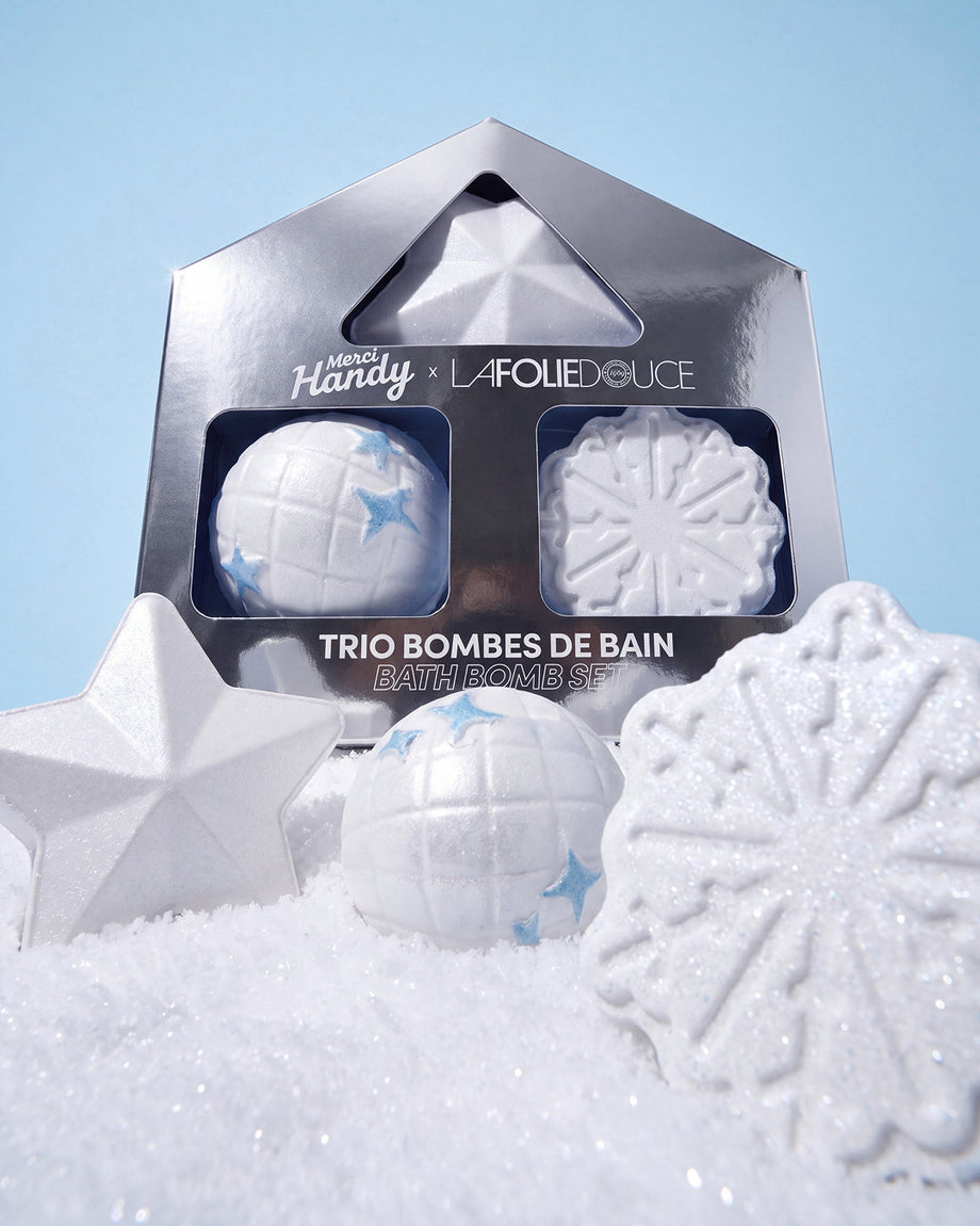 Bath Bomb Trio x La Folie Douce™