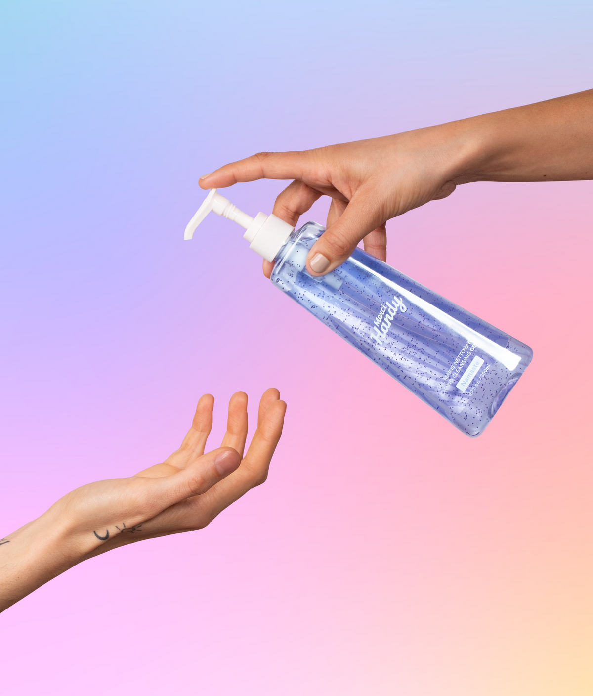 Hand Cleansing Gel Namaste Large Size